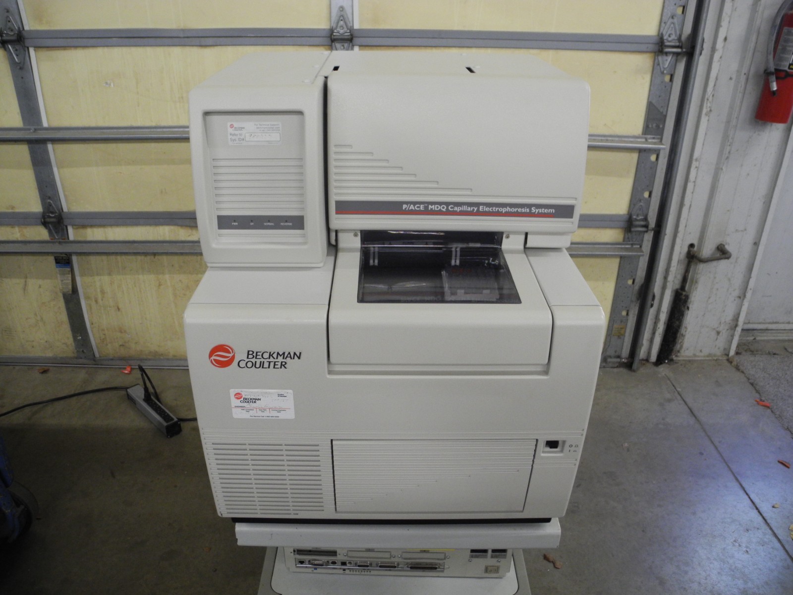 BECKMAN COULTER P/ACE MDQ CAPILLARY ELECTROPHORESIS SYSTEM 14403 SELF TESTED
