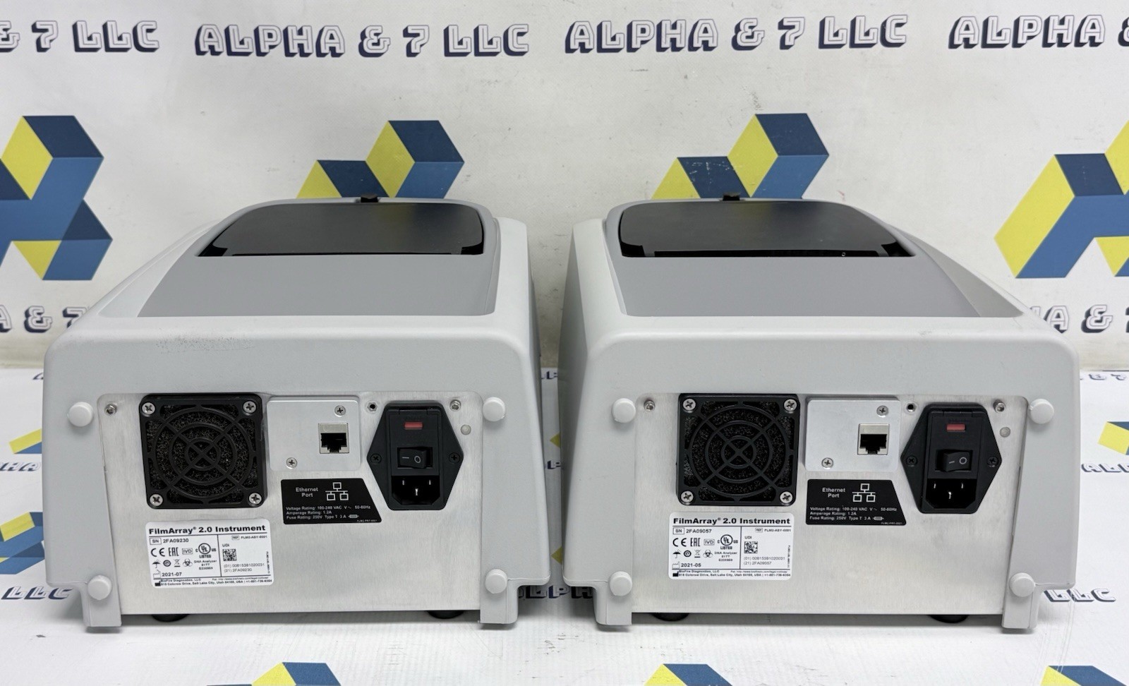2 Units BioFire FilmArray 2.0 Instrument with 2 Laptop Software included