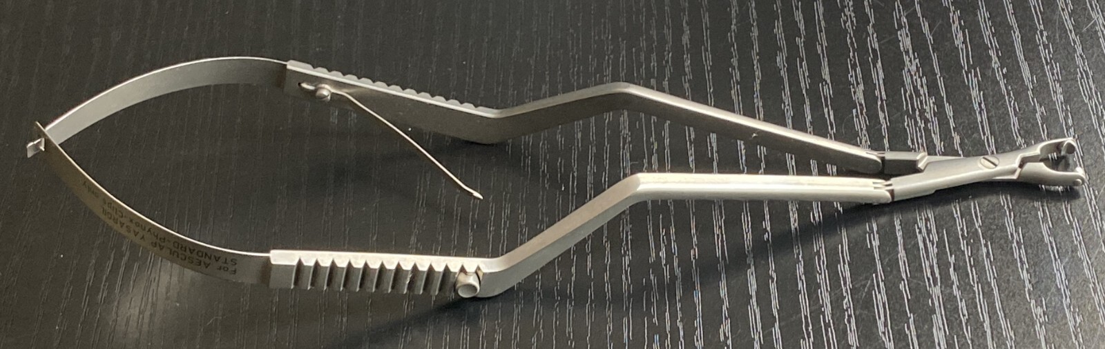 Aesculap FE512T Vario Applying Instrument for Standard 210mm Yasargil Clip