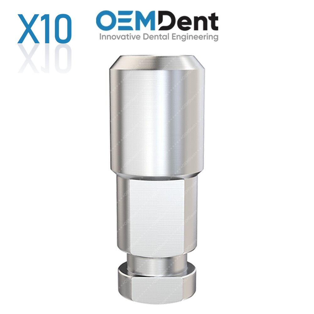 x10 Dental Analog Wide Platform – Zimmer® Internal Hex 2.42mm Compatible