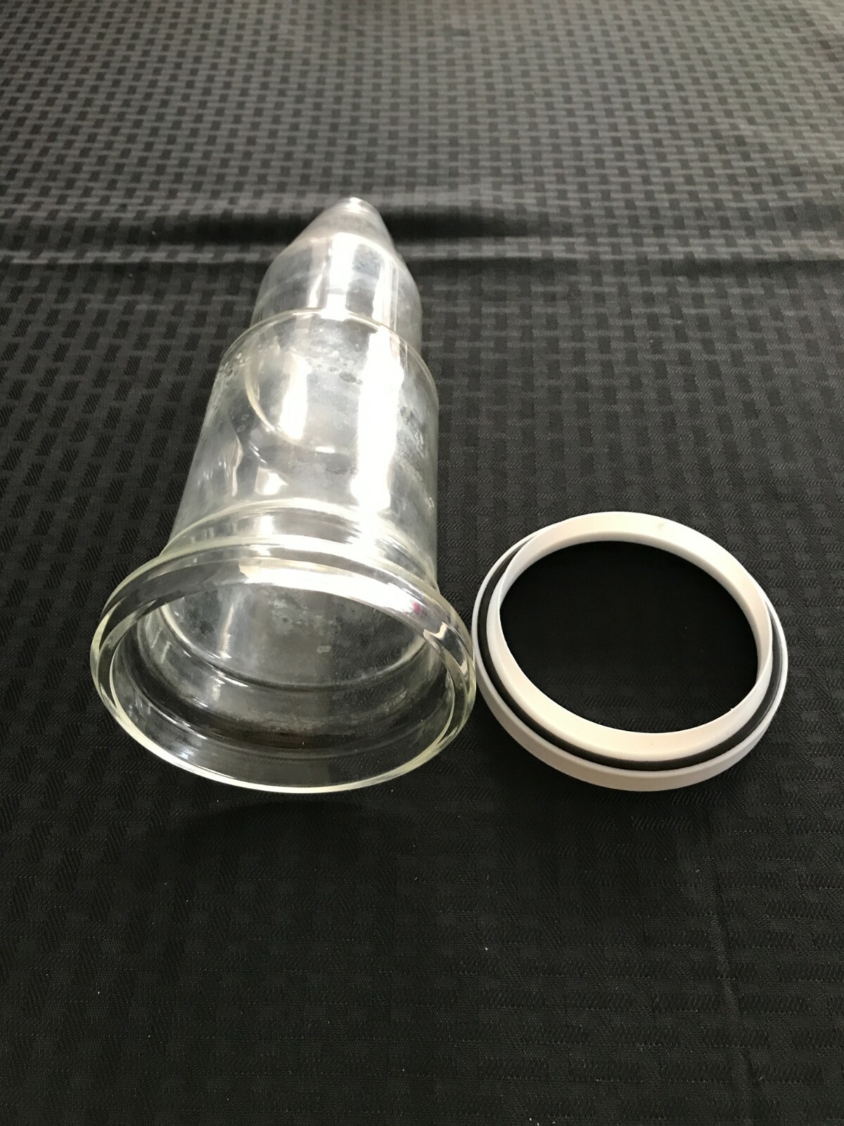 Chemglass Coated Glass “C” Rotary Evaporator Complete Dry Ice Condenser Assembly