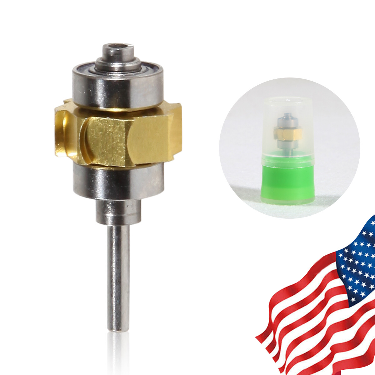 1-10* Kavo Style Dental High Speed Turbine Handpiece Push Button & 4H Coupler to