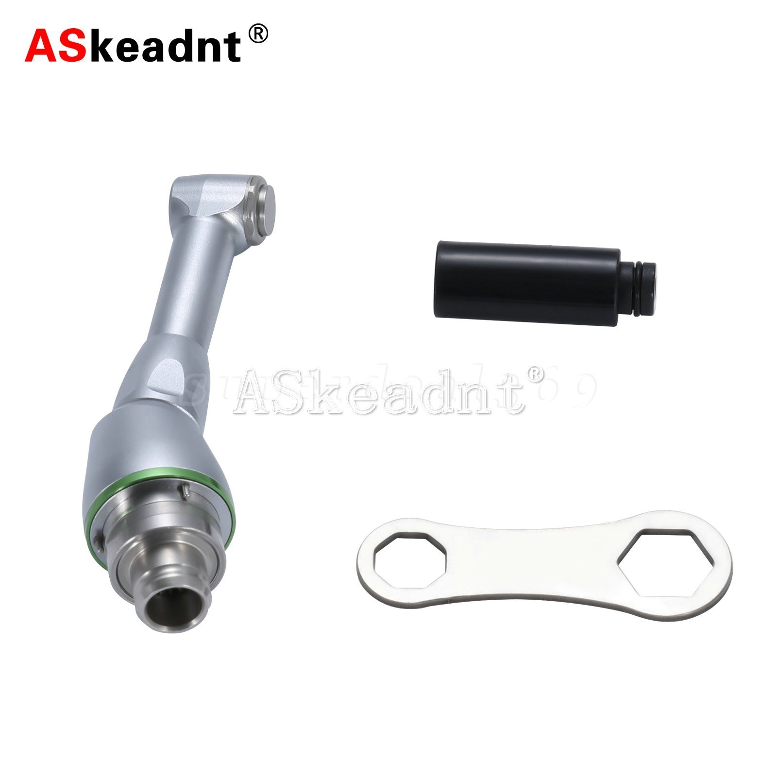 Dental 16:1 Reduction Push Contra Angle Head for Endo Motor Endodontic Handpiece