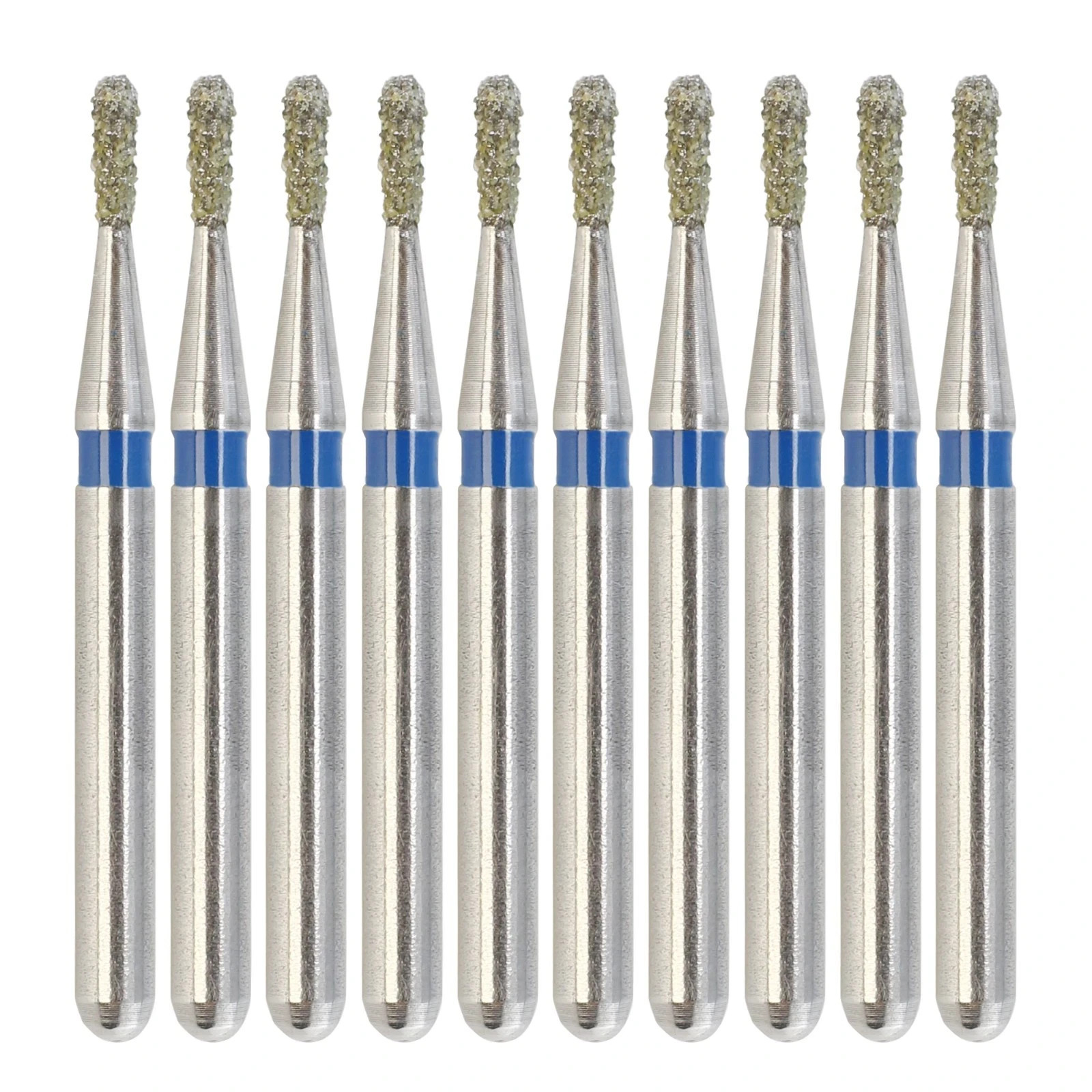 Diamond Dental Burs 830/010M High Speed FG Shank for Implant & Crown Prep 1.0mm