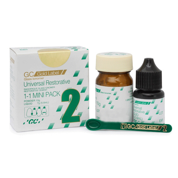 GC Fuji II Self-Cured Glass Ionomer Restorative Cementation EXP DATE: 2026-03-20