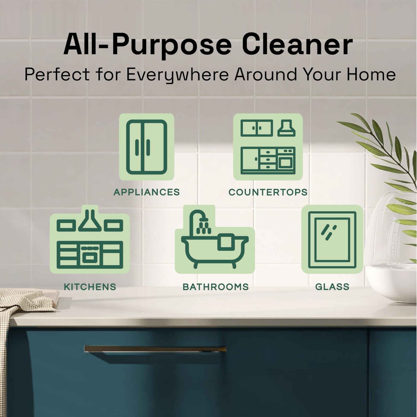 Clean Republic All-Purpose Cleaner Daily Use Cleaning Spray For Kitchens
