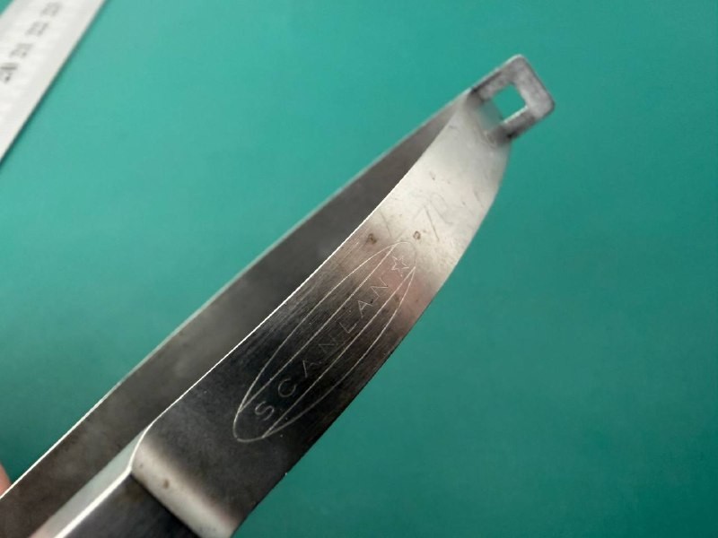 Scanlan 7007-136 Scissors, Angled