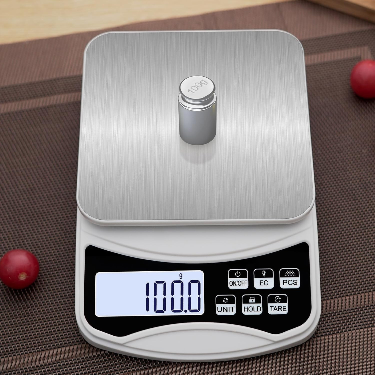 Digital Lab Scale 5000G X 0.1G LCD Display Analytical Balance Jewelry Scale P…