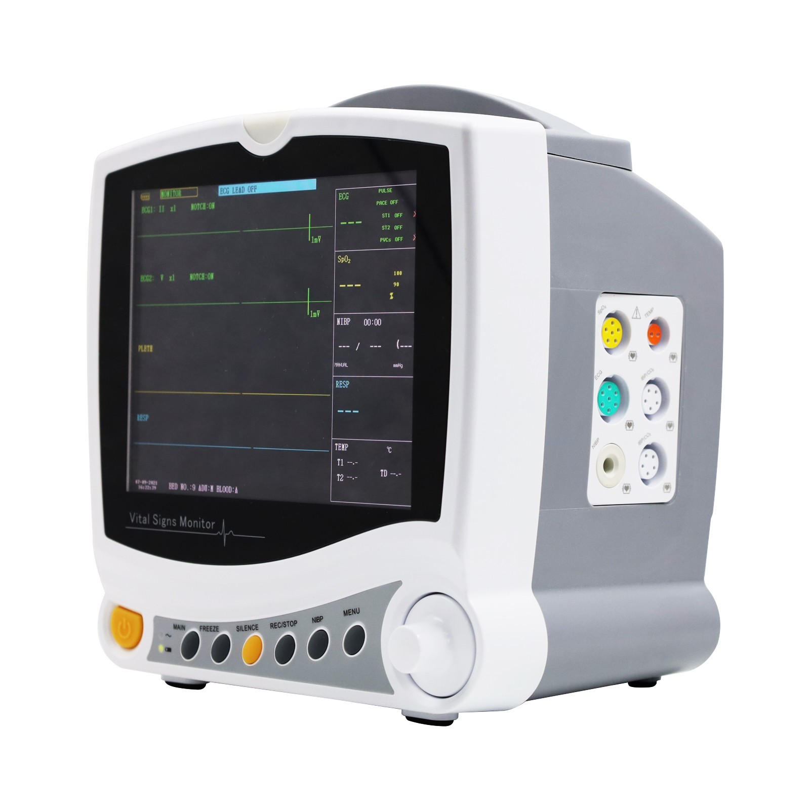 CO2 Patient Monitor Vital Signs Cardiac Machine Capnograph ICU CCU 7-parpameter