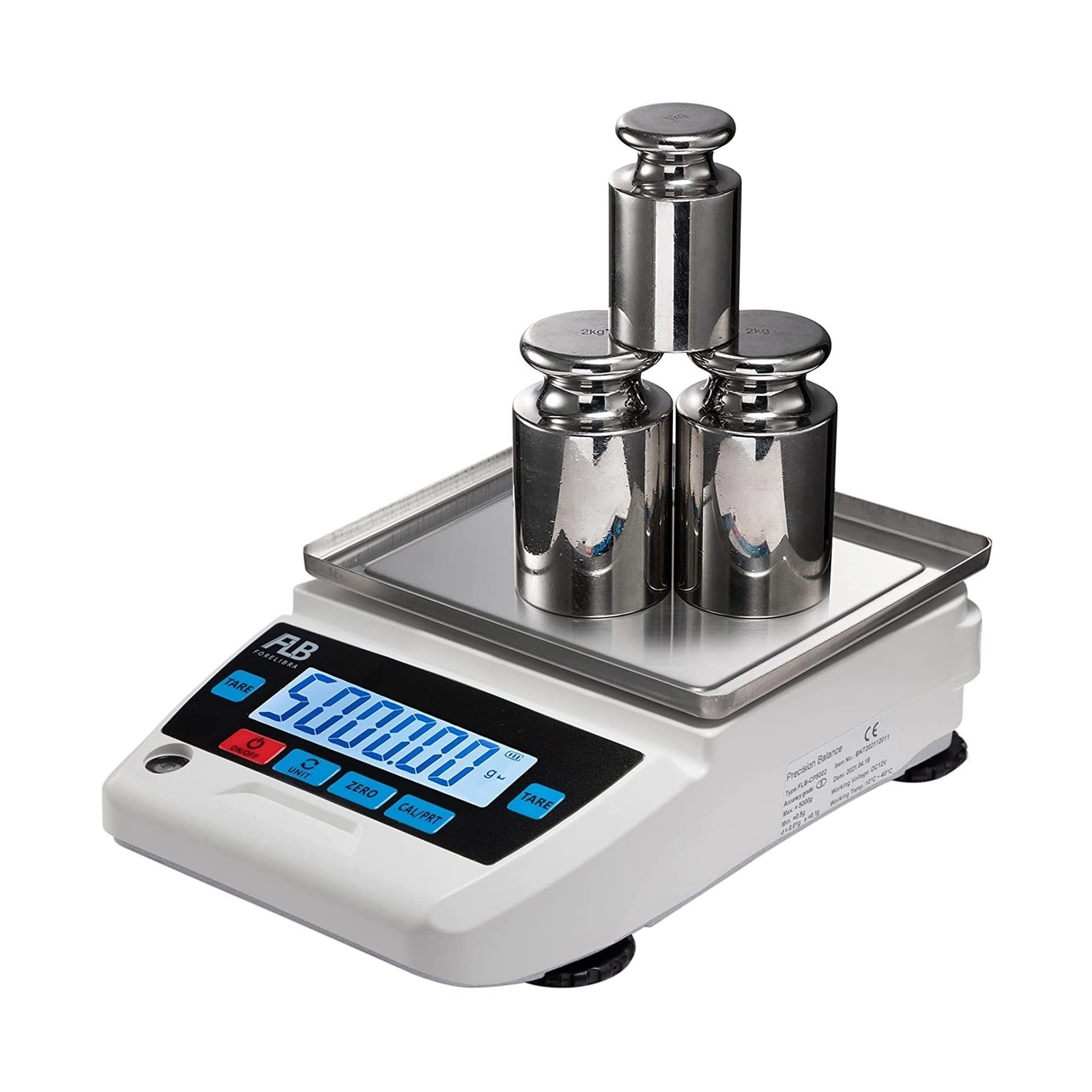 Lab Scale 5000g 0.01g Digital Precision Analytical Balance DWT Unit 10mg High…
