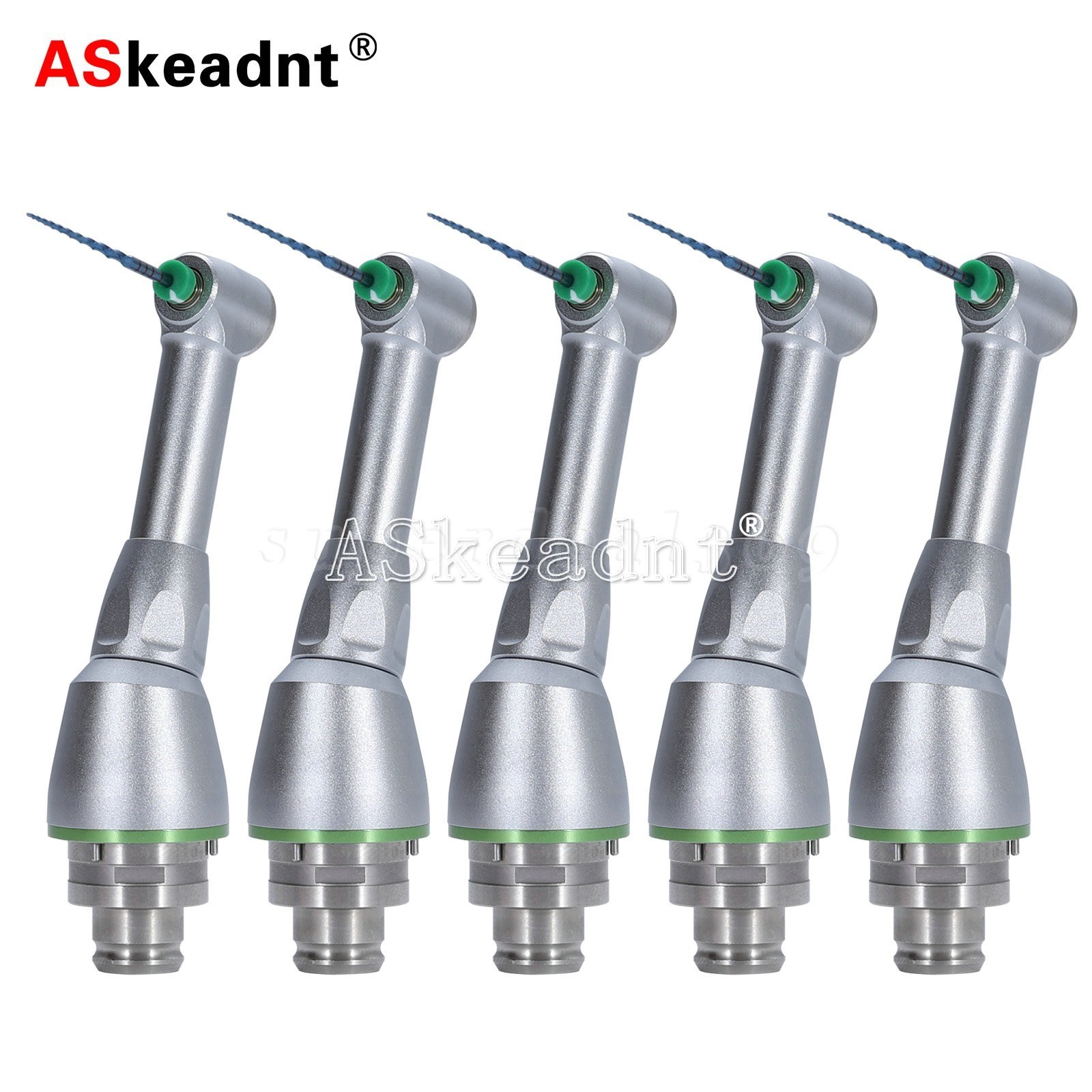 Dental 16:1 Reduction Push Contra Angle Head for Endo Motor Endodontic Handpiece
