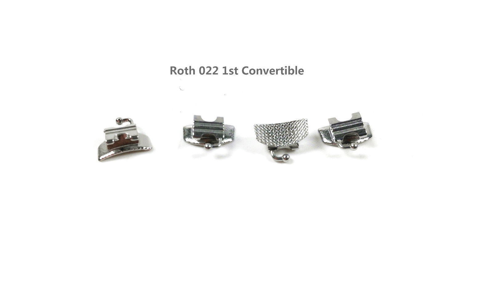 Dental Orthodontic Convertible Buccal Tubes Roth MBT 022 1st Molar Double 3 Tube
