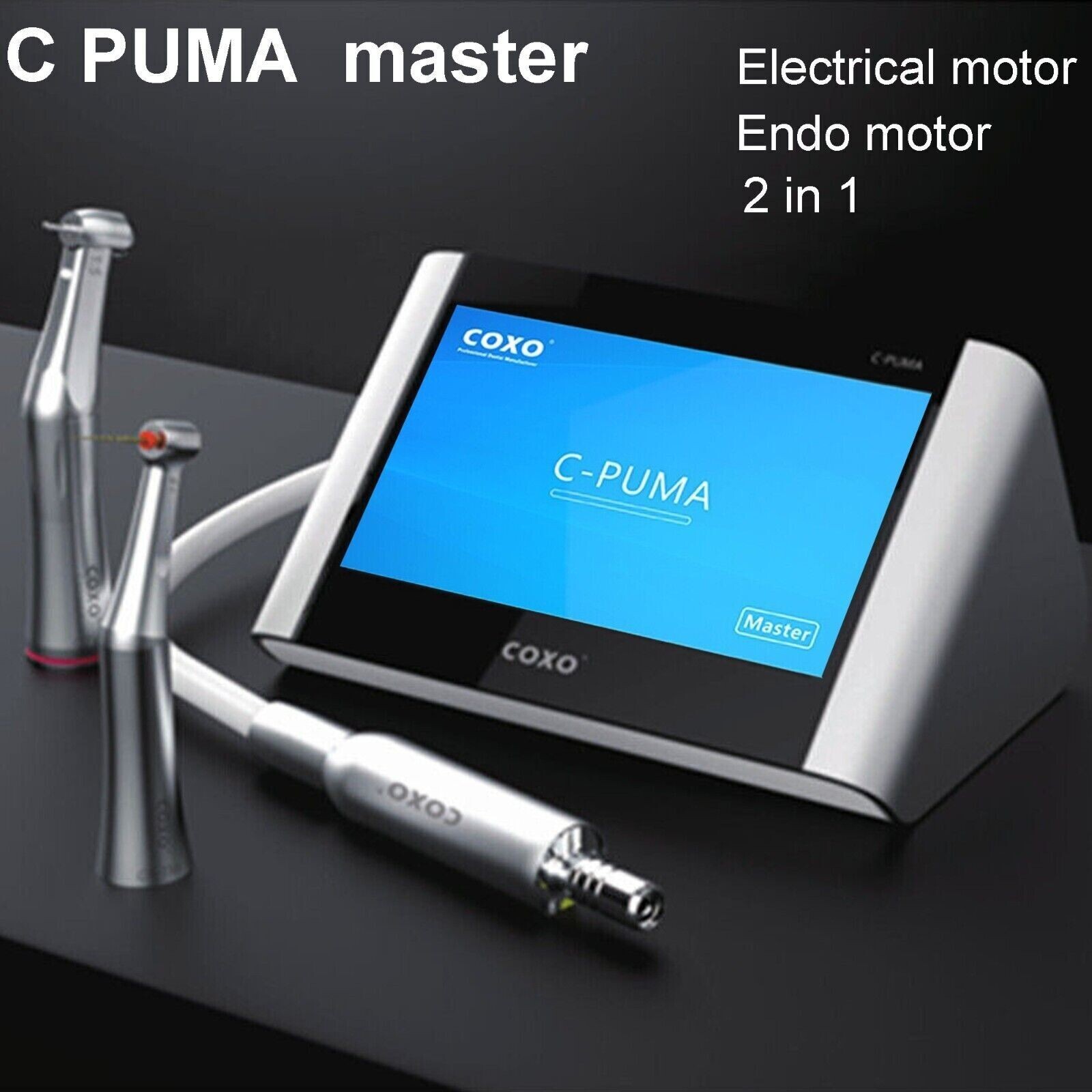 Dental Unit Chair Computer Controll DC Motor PU Leather/COXO Electric Endo Motor