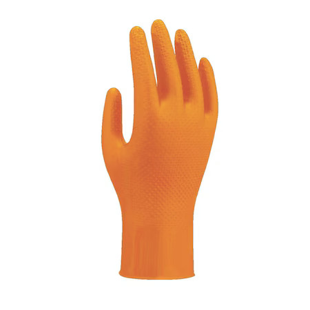 Showa 709Hvo-S Disposable Gloves, 8 Mil Palm, Nitrile, Powder-Free, (Aql) 1.5,