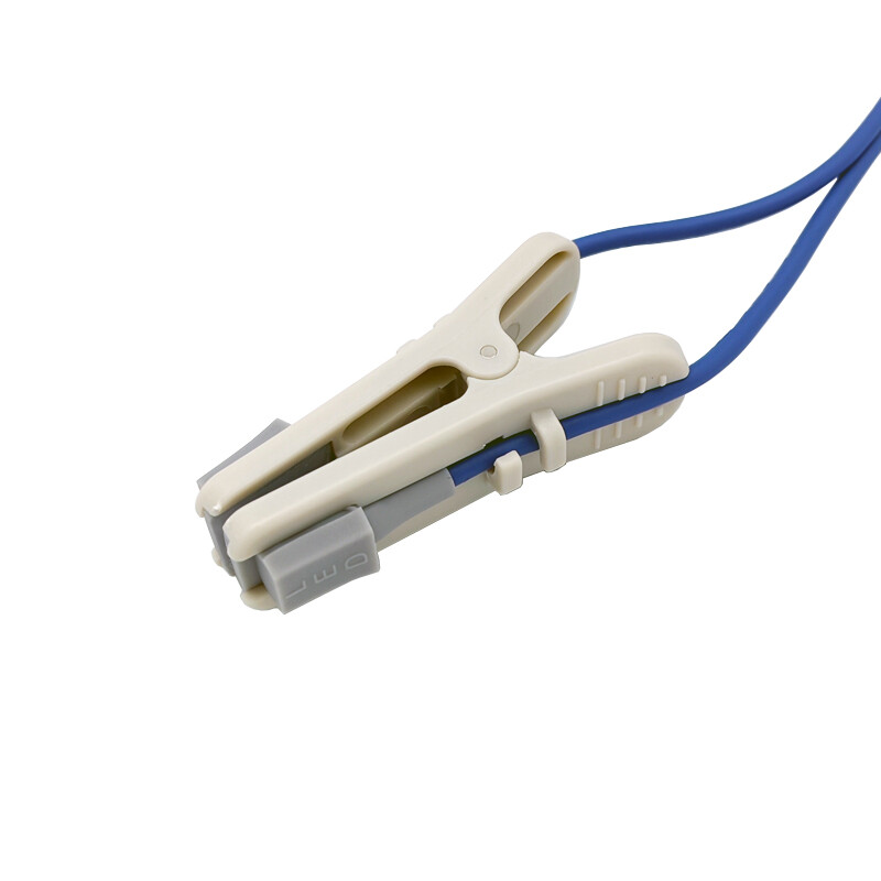 Compatible Nellcor oximax DB9 Adult Ear Clip SpO2 Sensor Oximax Probe 3ft 9pins