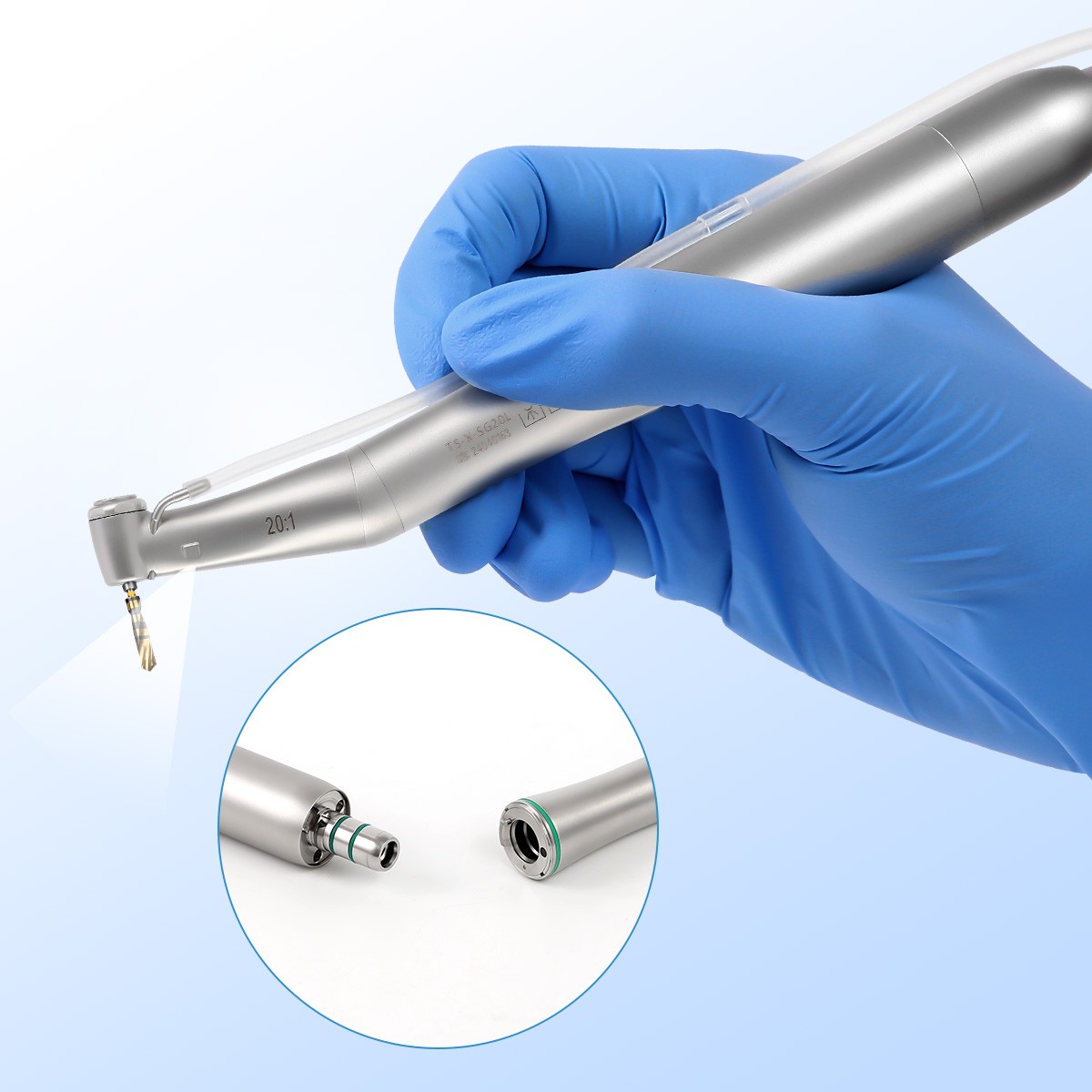 Dental Surgical Brushless LED Implant Motor System /Disposable Irrigation Tube