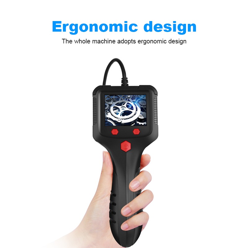 Endoscope Camera with Light, 1080P HD Borescope with 8 Adjustable Lights, IP67