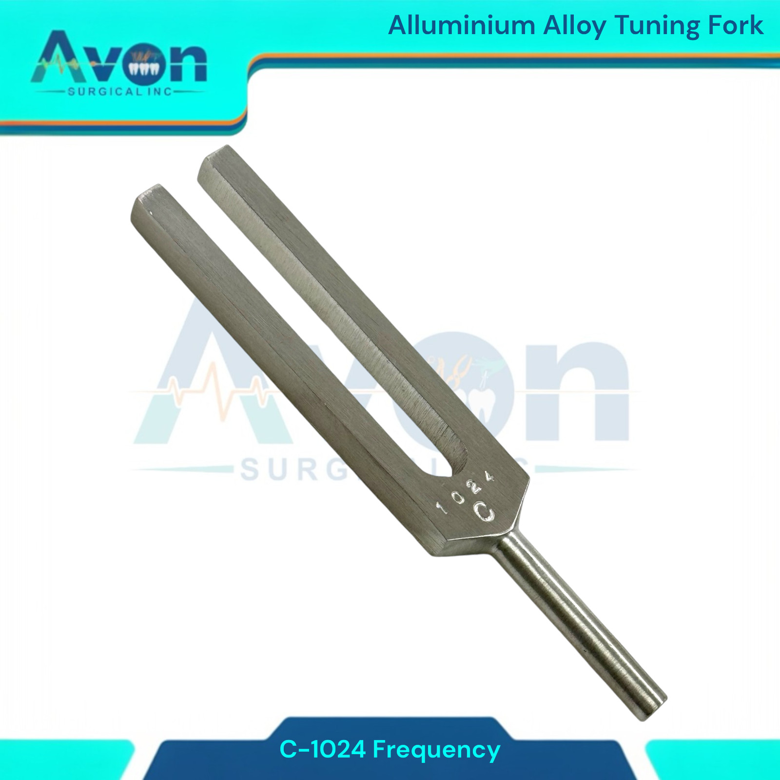 Tuning Forks C-128,C-256,C-512,C-1024 + Taylor Reflex Mallet + Storage Case