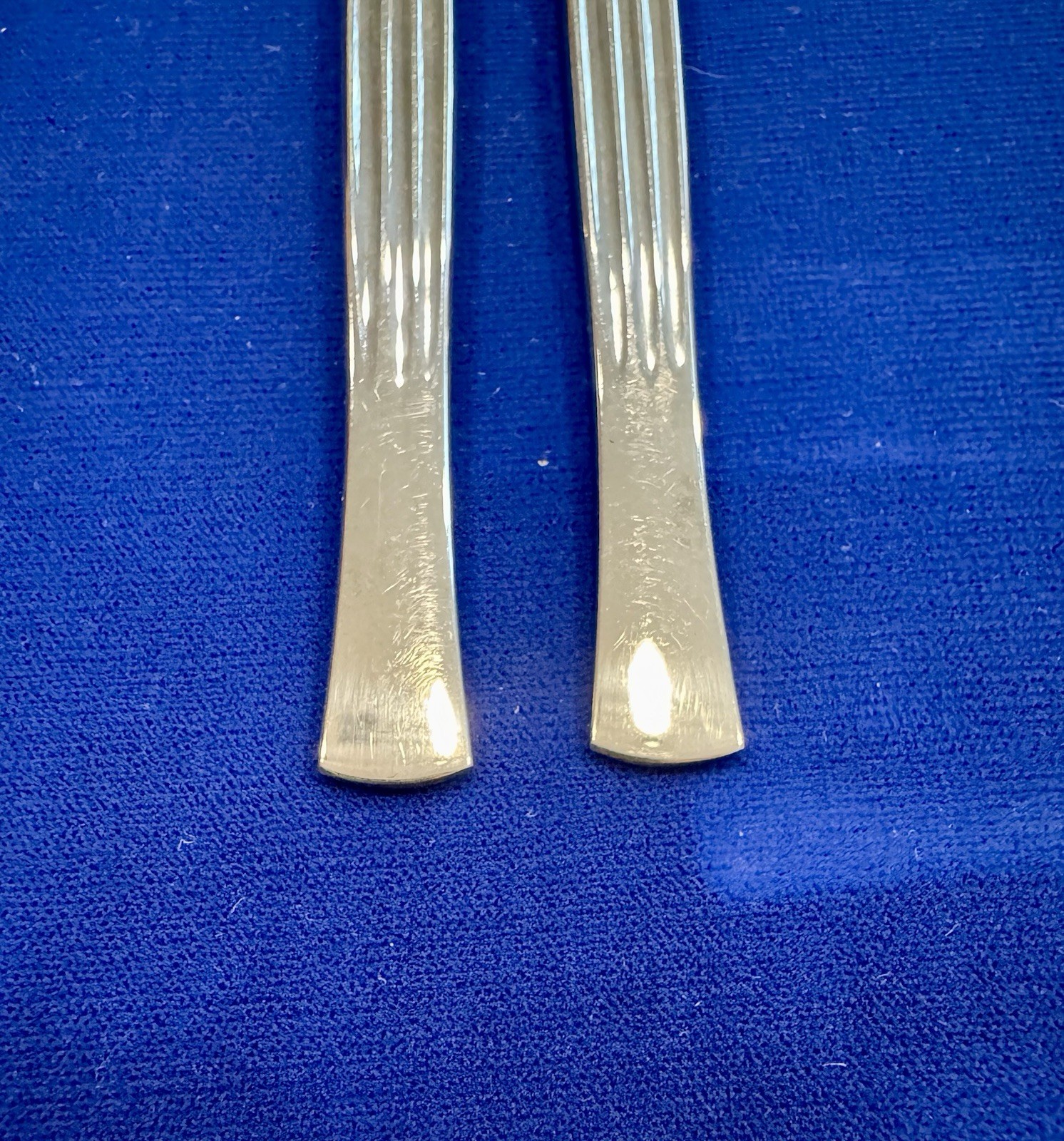 Vintage Surgical Knife Pair Two Sizes in Waterman’s Presentation Case Unmarked