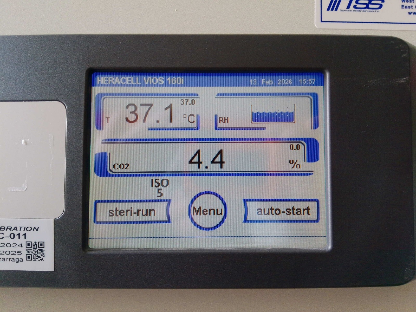 Thermo HERAcell Vios 160i Double Stack Copper Lined CO2 Incubators (2015)