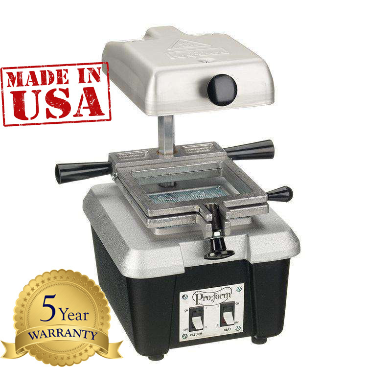 KEYSTONE ProForm Dental SINGLE CHAMBERED VACUUM FORMER 5-YEAR WARRANTY
