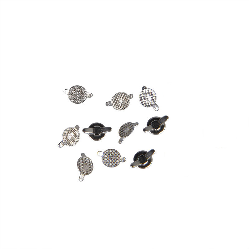 8 Mode Dental Orthodontic Lingual Buttons Bondable Round Base 10pcs/bag