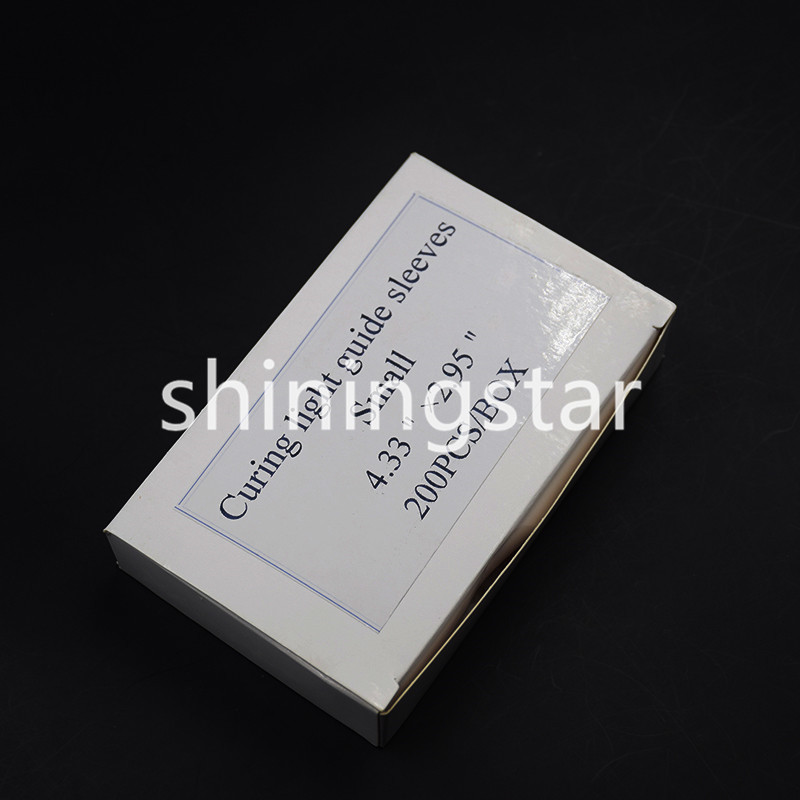 1000 Pcs Dental Curing Light Guide Sleeves Sheath Cover Plastic Sleeve 5 Boxes