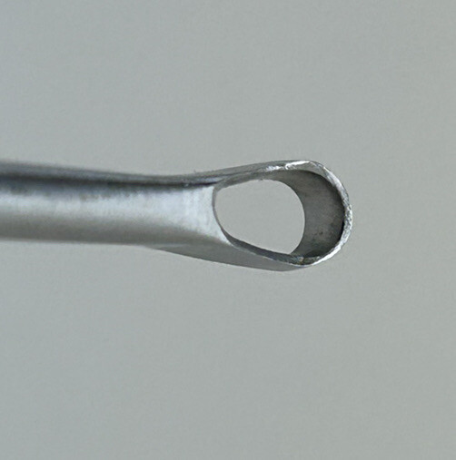 Symmetry 23-5532 Sims Uterine Curette Size 00 Sharp Malleable Shaft 11in Length
