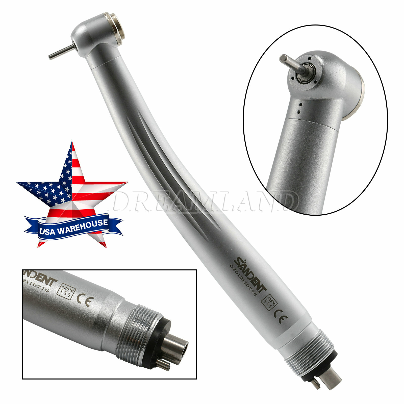 NSK Pana Style Dental High Speed Handpiece 4Hole Turbine Clean Head STNABM