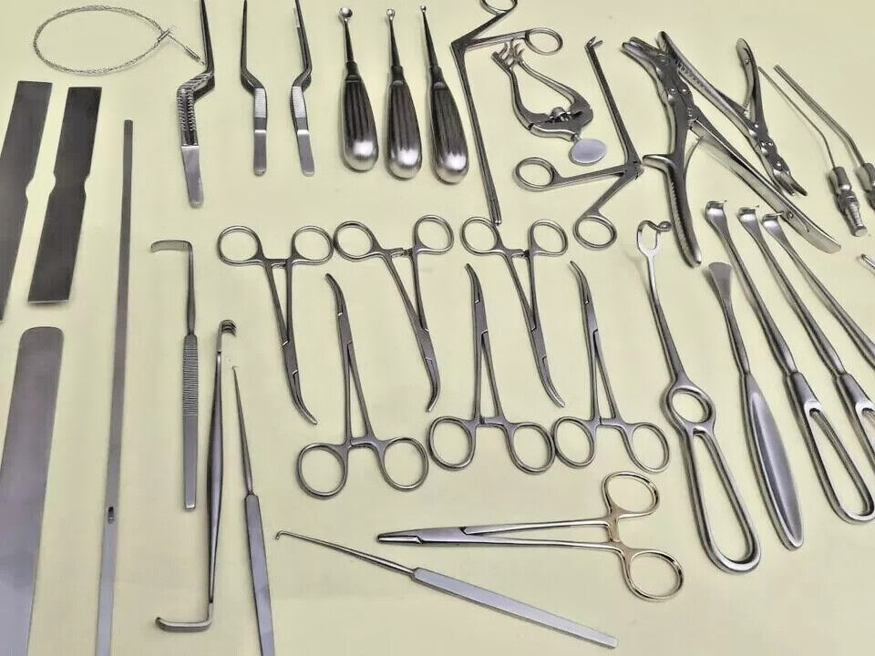 Instruments 40 PCS Set Orthopedic Basic Craniotomy Spine Surgical