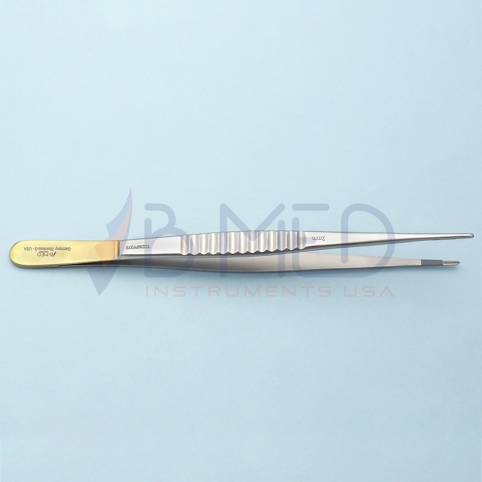 B Med TC Debakey Needle Pulling Tissue Forceps 2mm 7.5″ Surgical Instruments