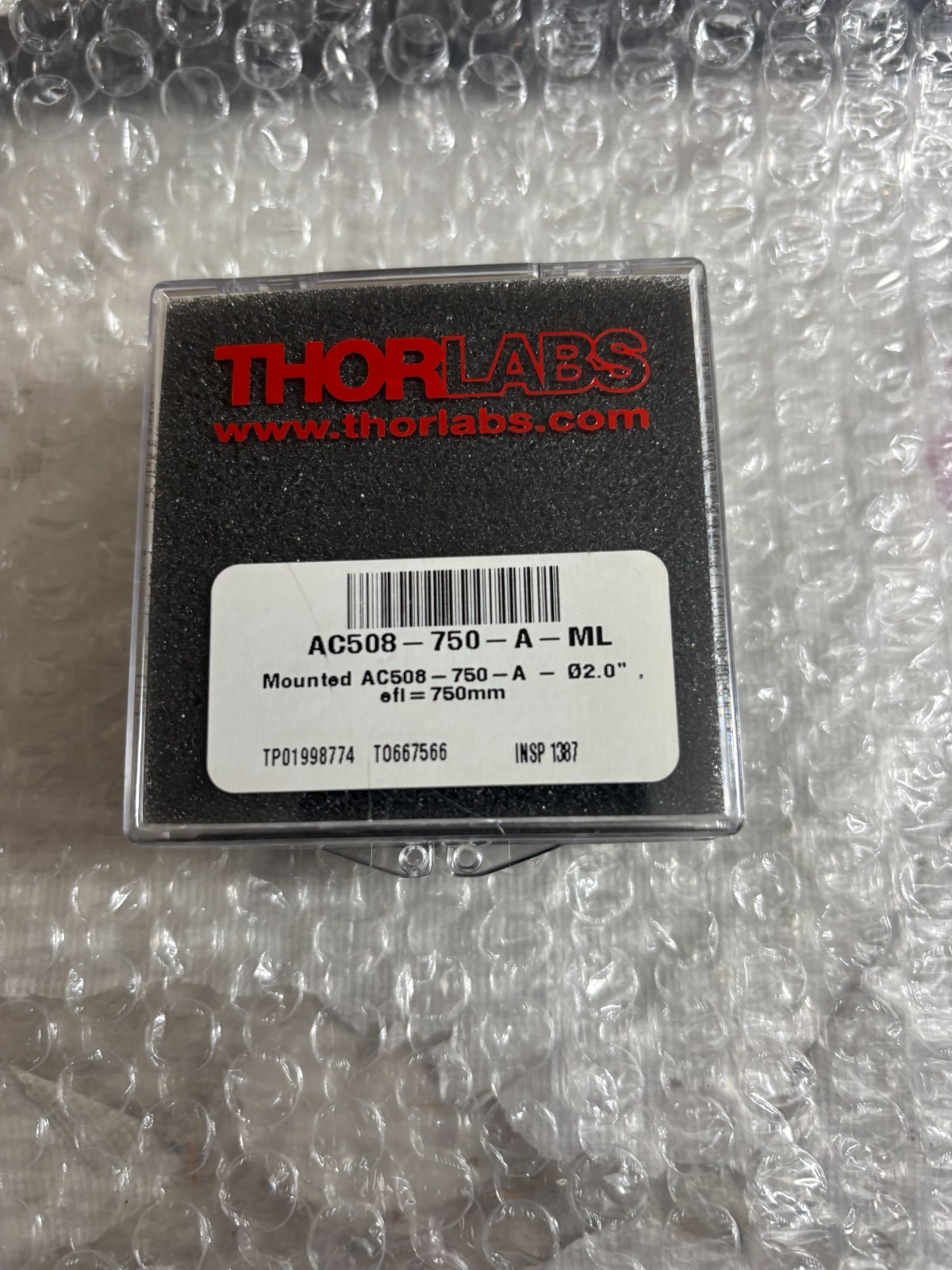 Thorlabs ACT508-750-A-ML