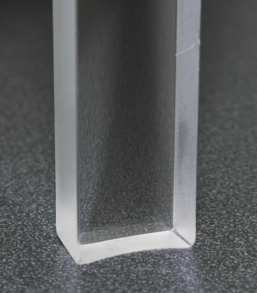 VERY LONG (16.75″) CYLINDRICAL PLANO CONCAVE LENS, MgF2 Coating