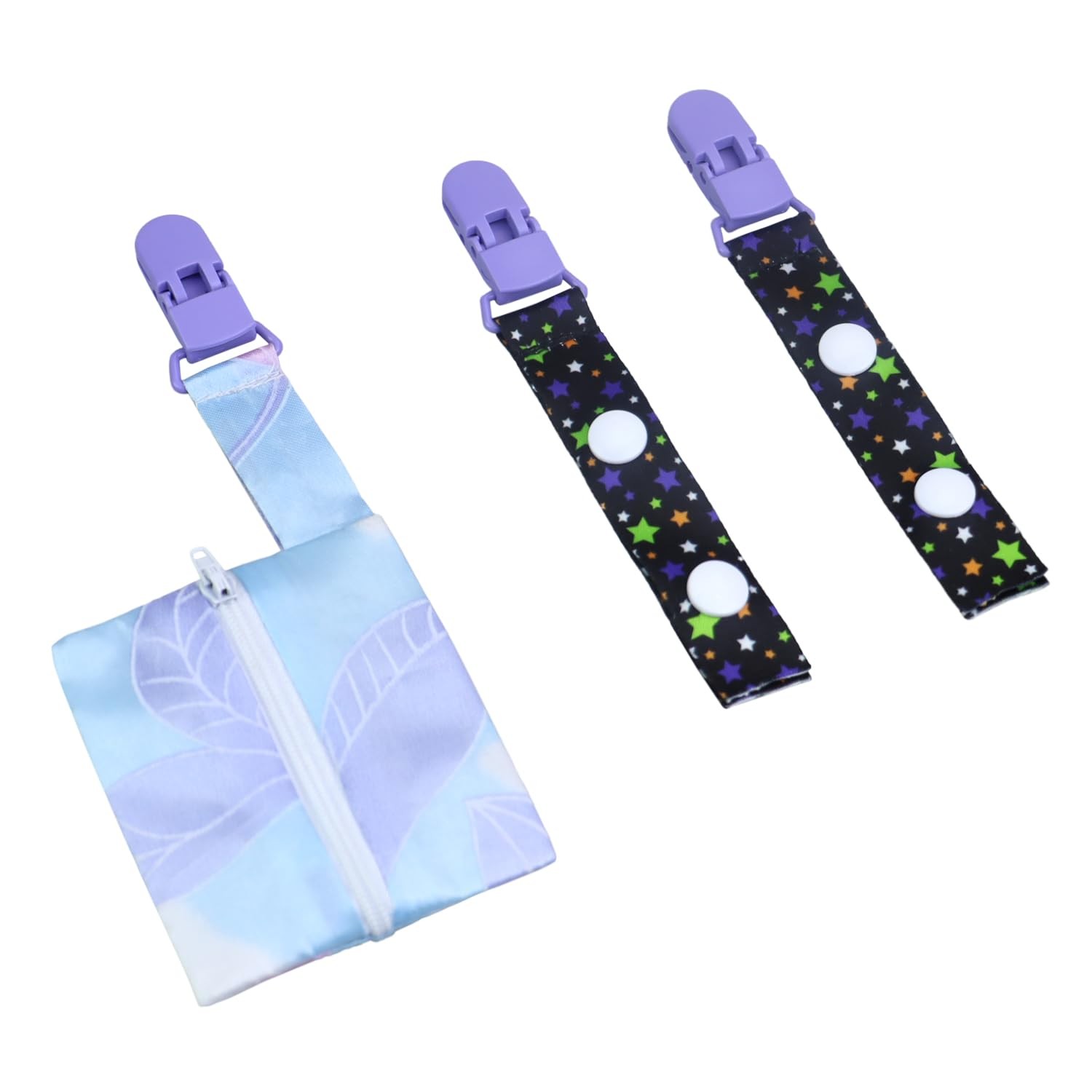Waterproof Feeding Tube Pouch With Tubie Clips For NJ NG Nasogastric Tube