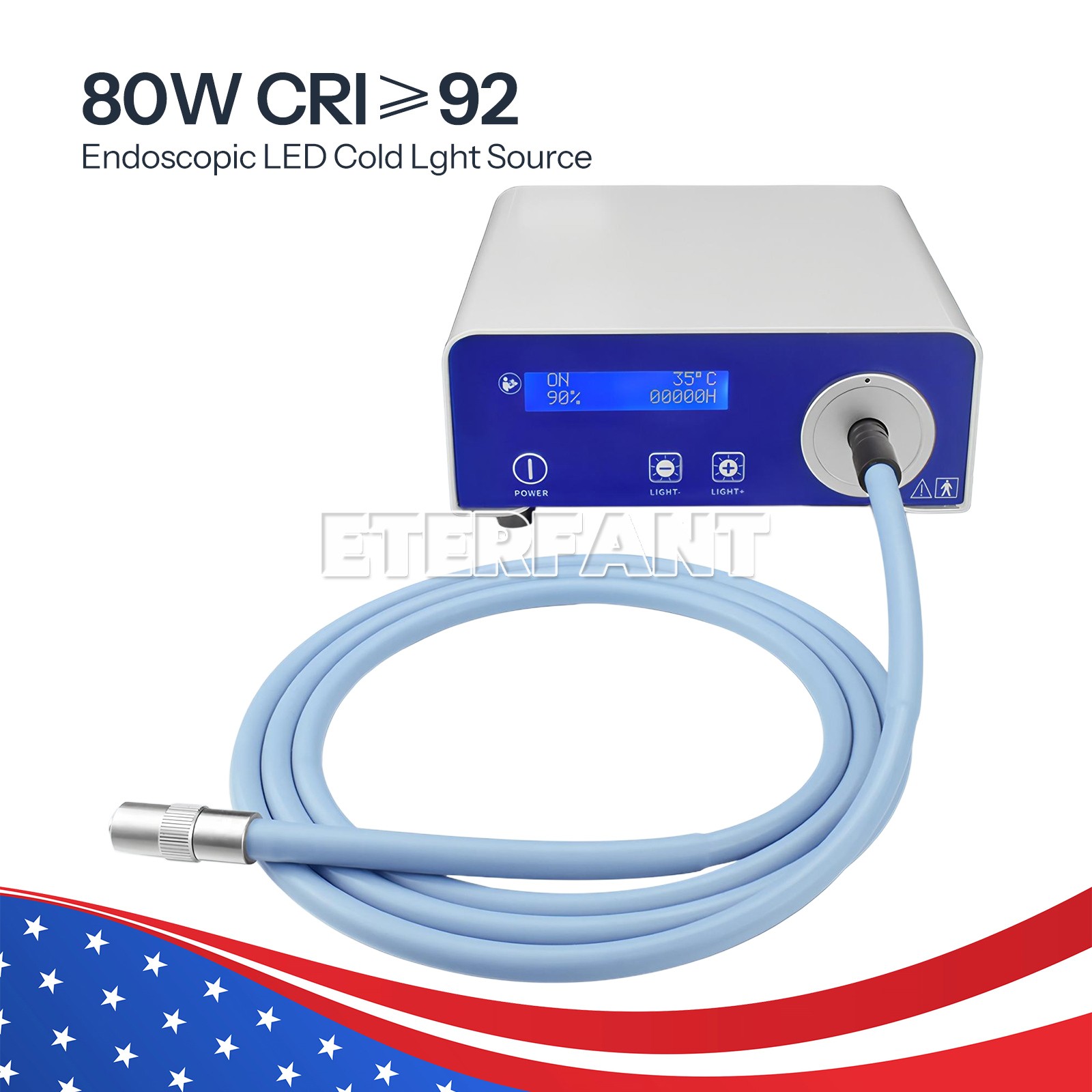 TU-L1 80w LED Medical Cold Light Source for ENT Endoscopy Laparoscopic Camera