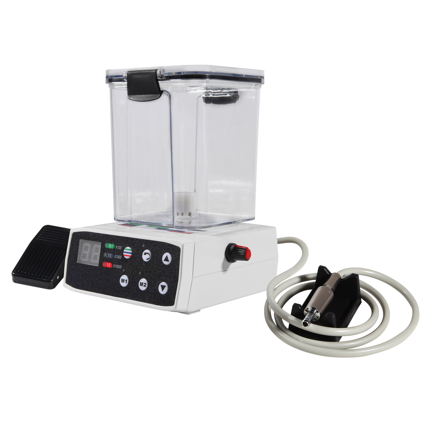 Dental LED Electric Brushless Micro Motor with Water Tank /1:5 LED Contra Angle