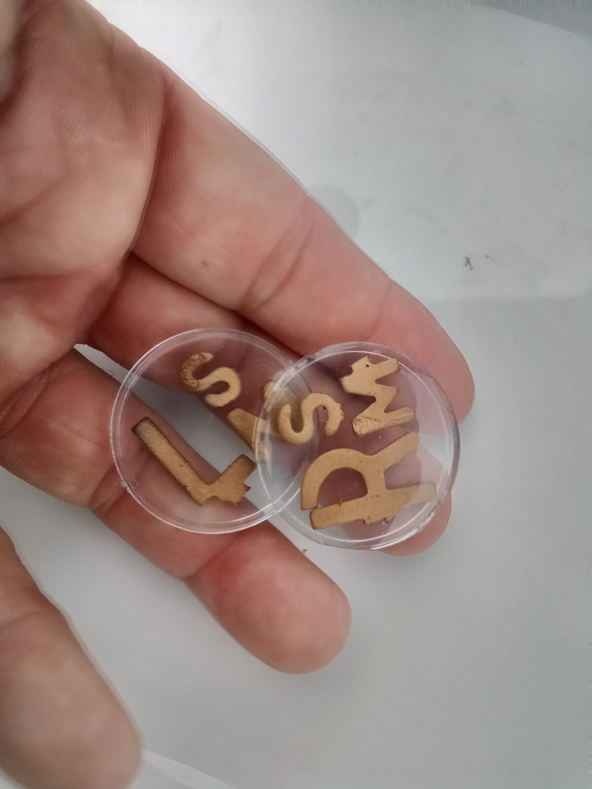 X-ray Markers With Initials (SM) Ready to ship.