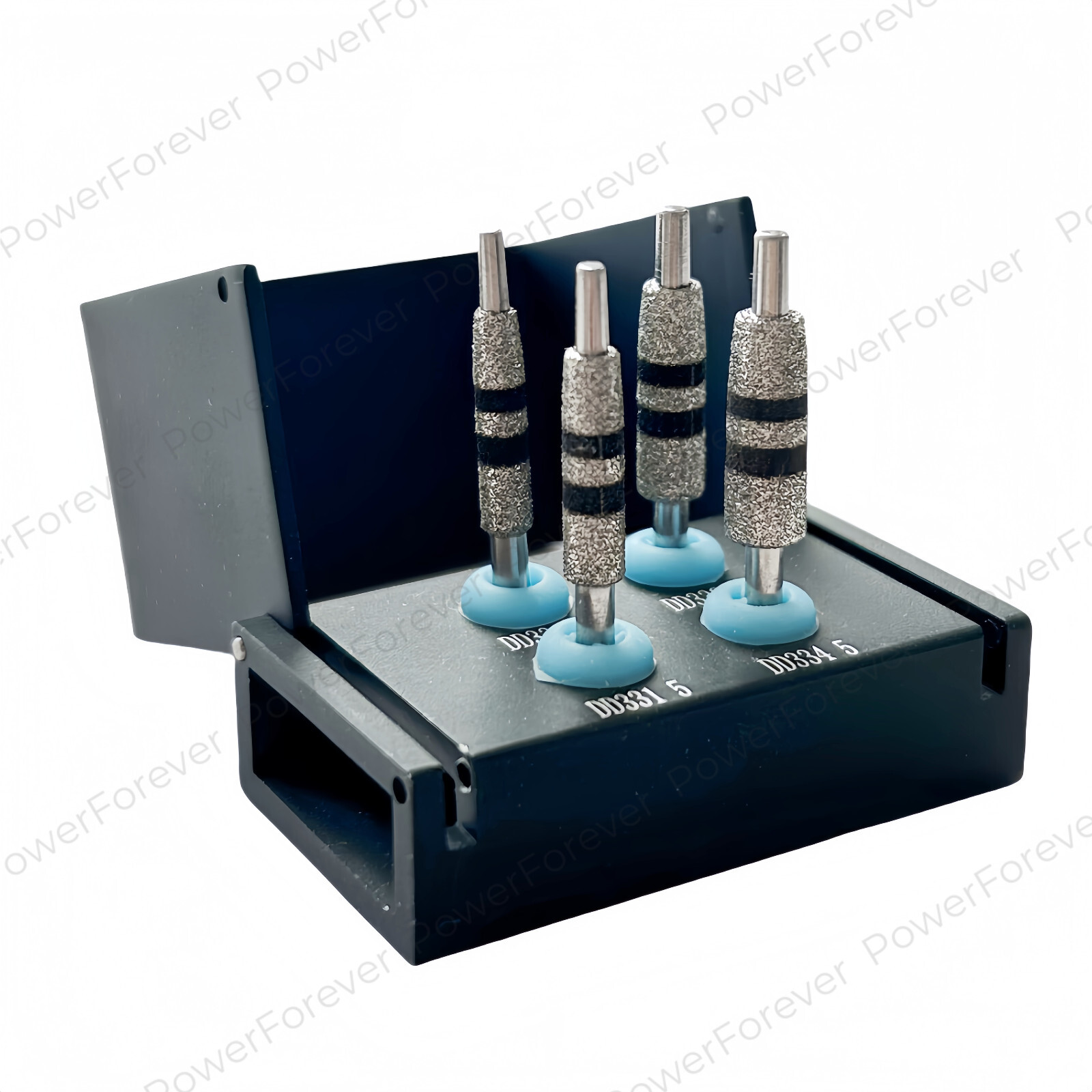 1Kit Dental Bone Track Drill Kit JD Guided Neck Correction Drills Diamond Cut
