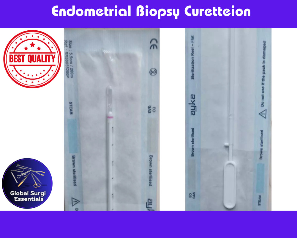 Pipelle Endometrial Biopsy Curette Sterile 5/10/25/50/100 Pcs
