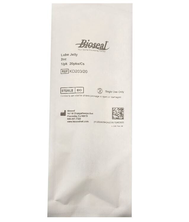 *3-Packs* Bioseal Surgilube Lubricant Jelly 2 Oz Sterile KD203/20