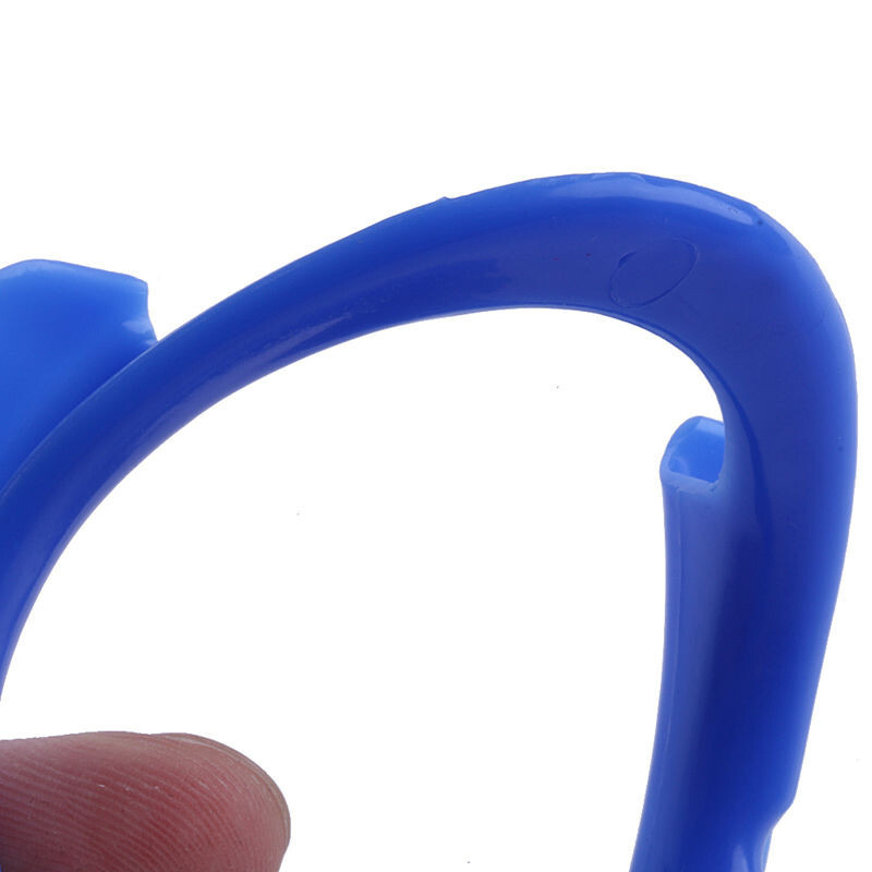 Dental Intraoral Retractor O-Shape Mouth Opener Plastic Blue/White Lips Holder