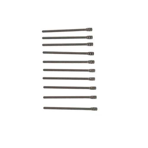 MECODONT Dental Titanium Parallel Sided Vented Post 10/Pk Refill by NOR (Dental)