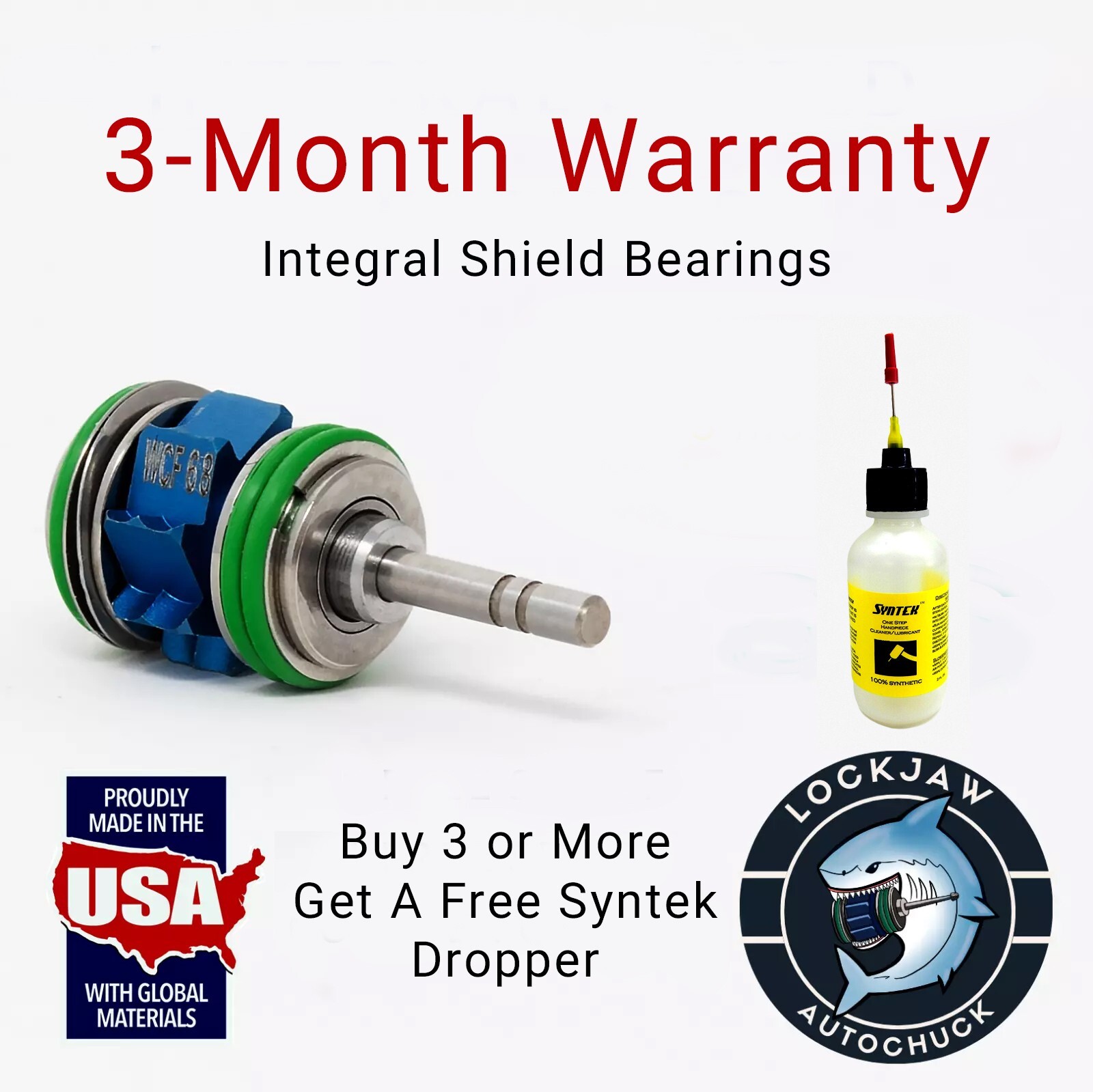 Star 430 Turbine Push Button CERAMIC Bearings BUY 3 OR MORE GET A FREE DROPPER!