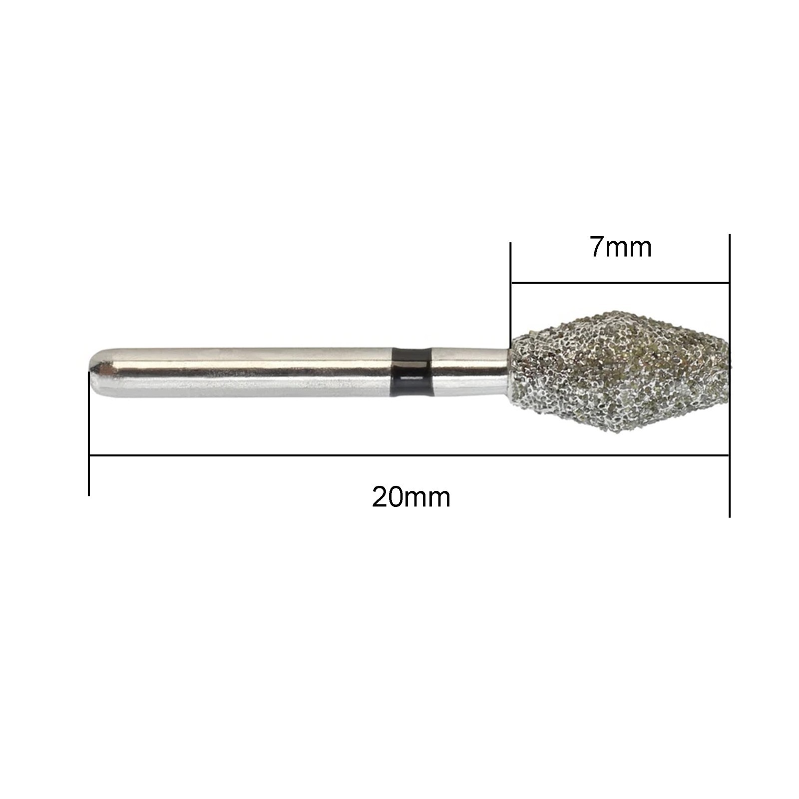 Dental Diamond Burs Round Surgical Long Ball Barrel FG High Speed 801 801L 811