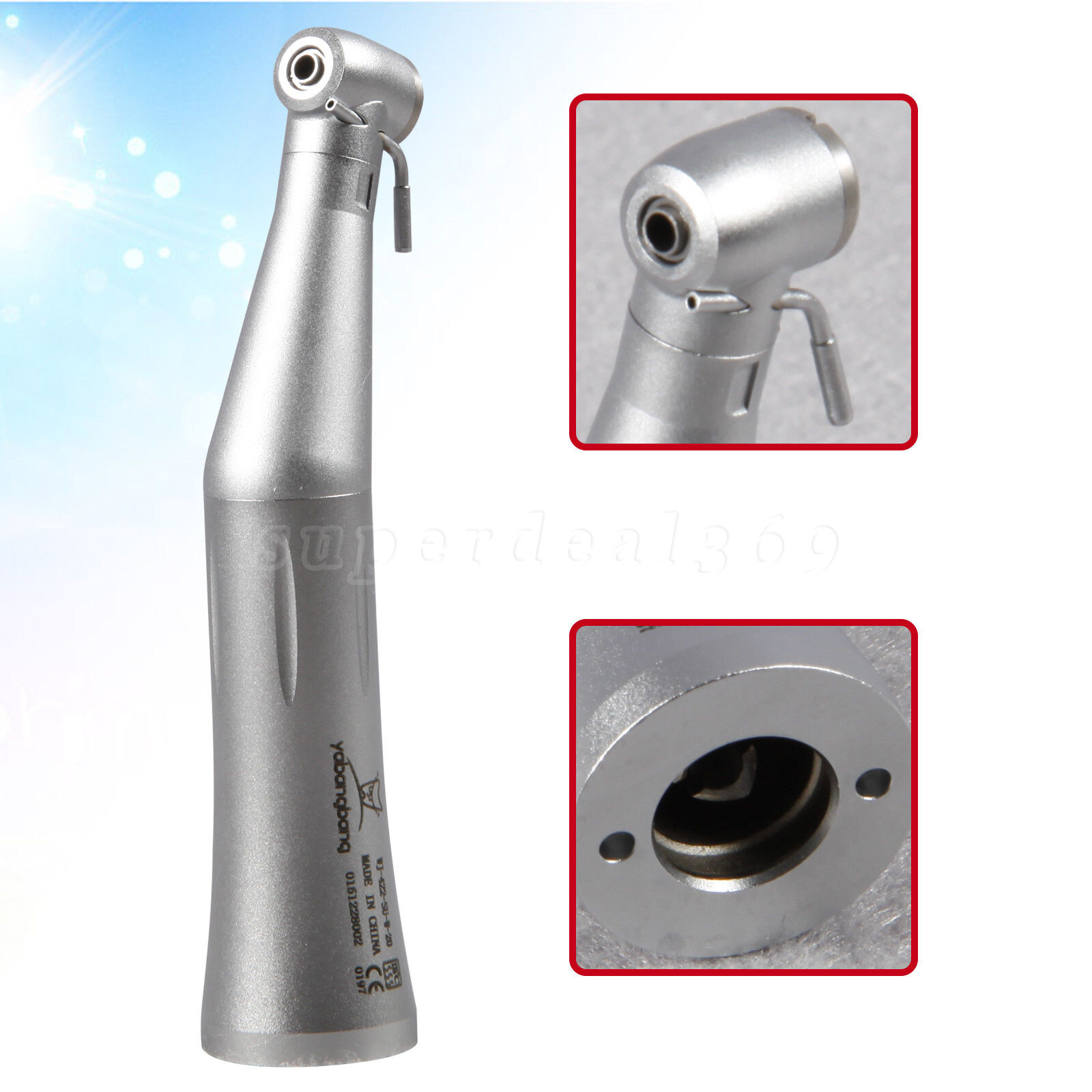 NSK style SG20 dental 20:1 reduction implant surgical contra angle handpiece NY