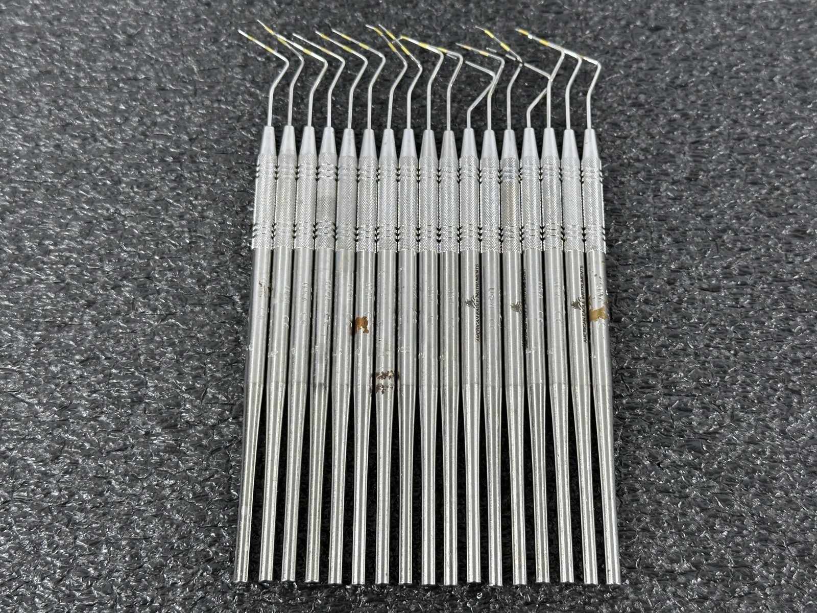American Eagle XP23/QWILL Dental Explorer Probe Instruments Lot of 17