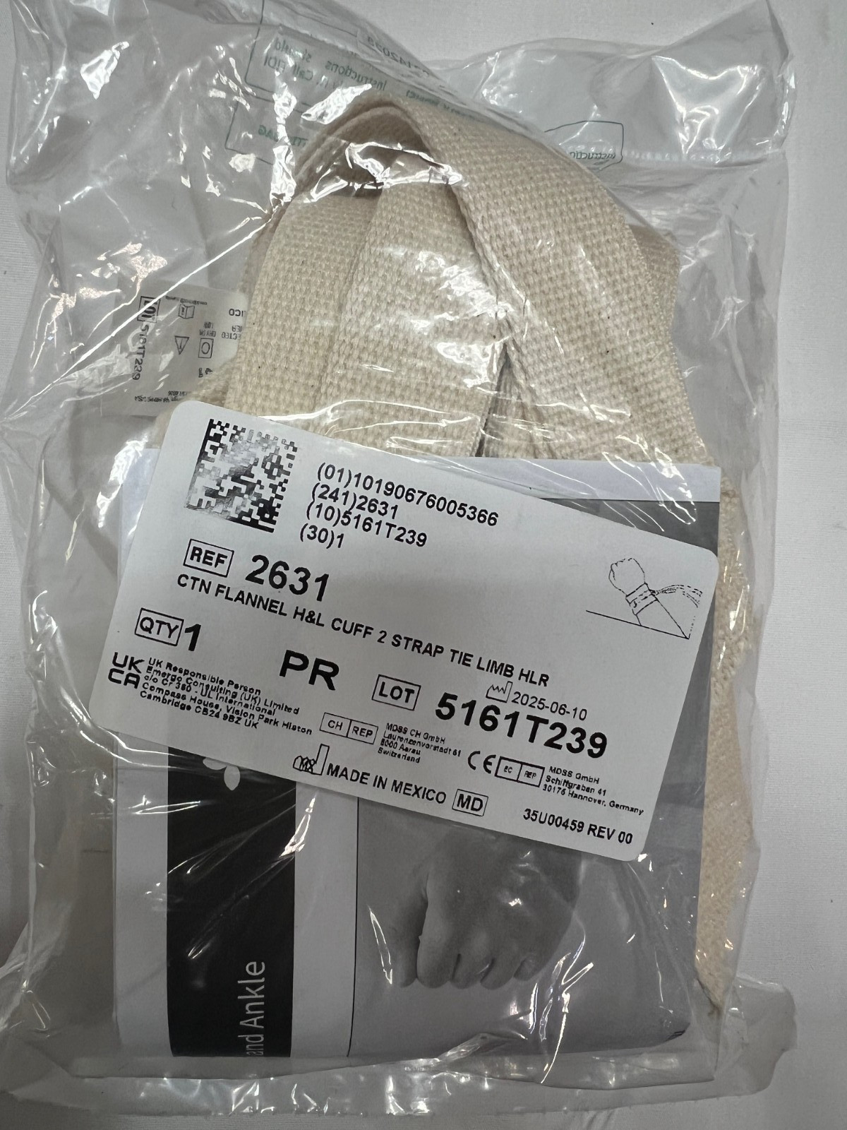 Posey 2631 Deluxe Limb Holders, Flannel Lined