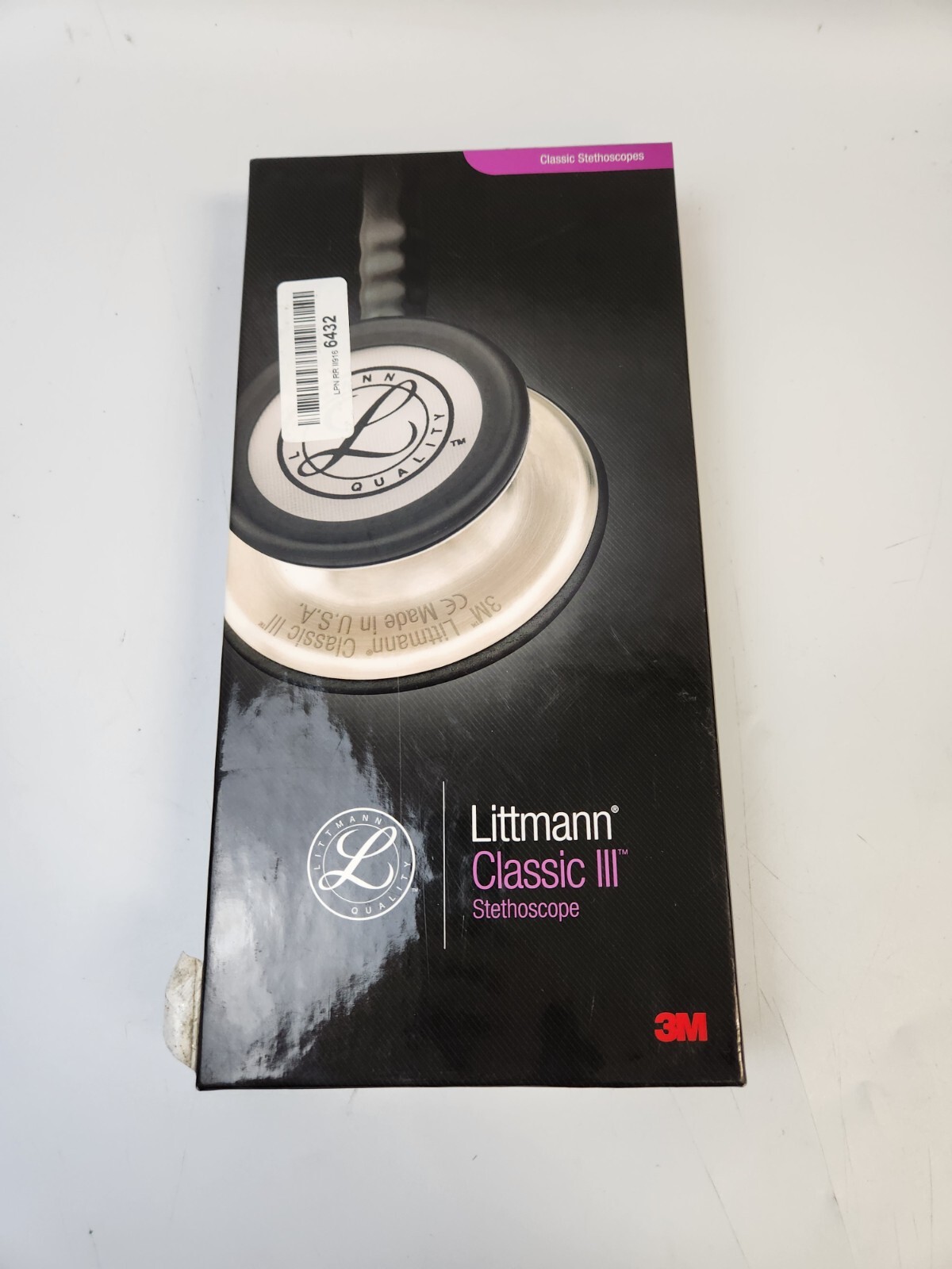 Littmann Classic III Stethoscope, Smoke, 5811