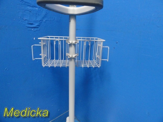 GCX PolyMount Mobile Rolling Equipment Stand Cart w/ Utility Basket ~ 40001