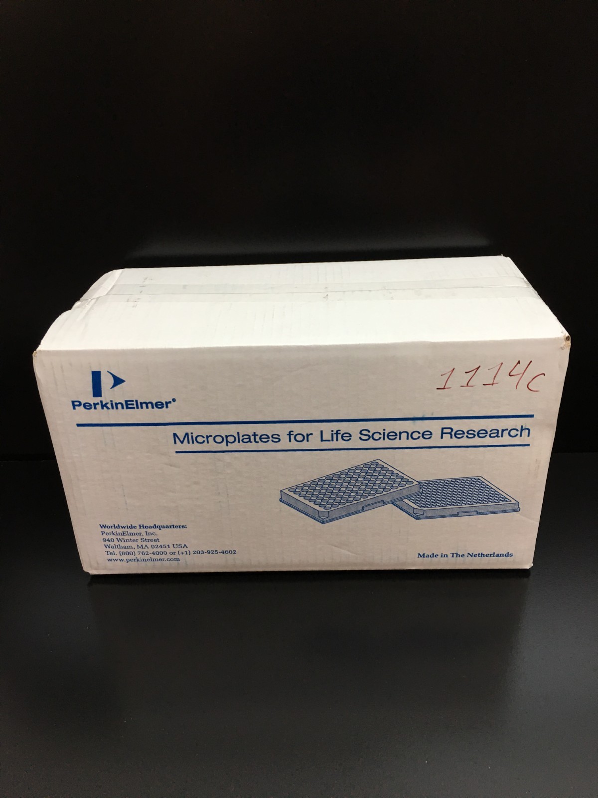 PerkinElmer Cat No 6008260 ProxiPlate 384 Shallow Well Plus Black Case 50 PCS